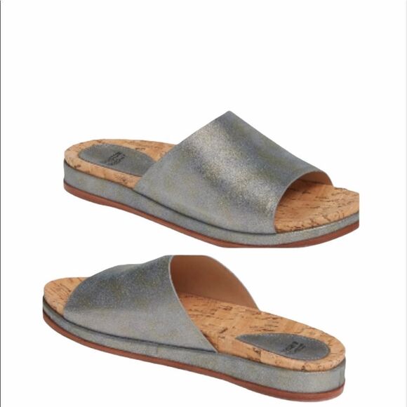 Johnston & Murphy Shoes - Johnston & Murphy’s Jenny Slide  color graphite